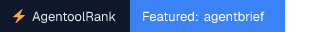 AgentBrief on AgentoolRank