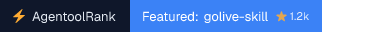 golive-skill on AgentoolRank badge