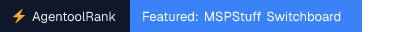 MSPStuff Switchboard on AgentoolRank badge
